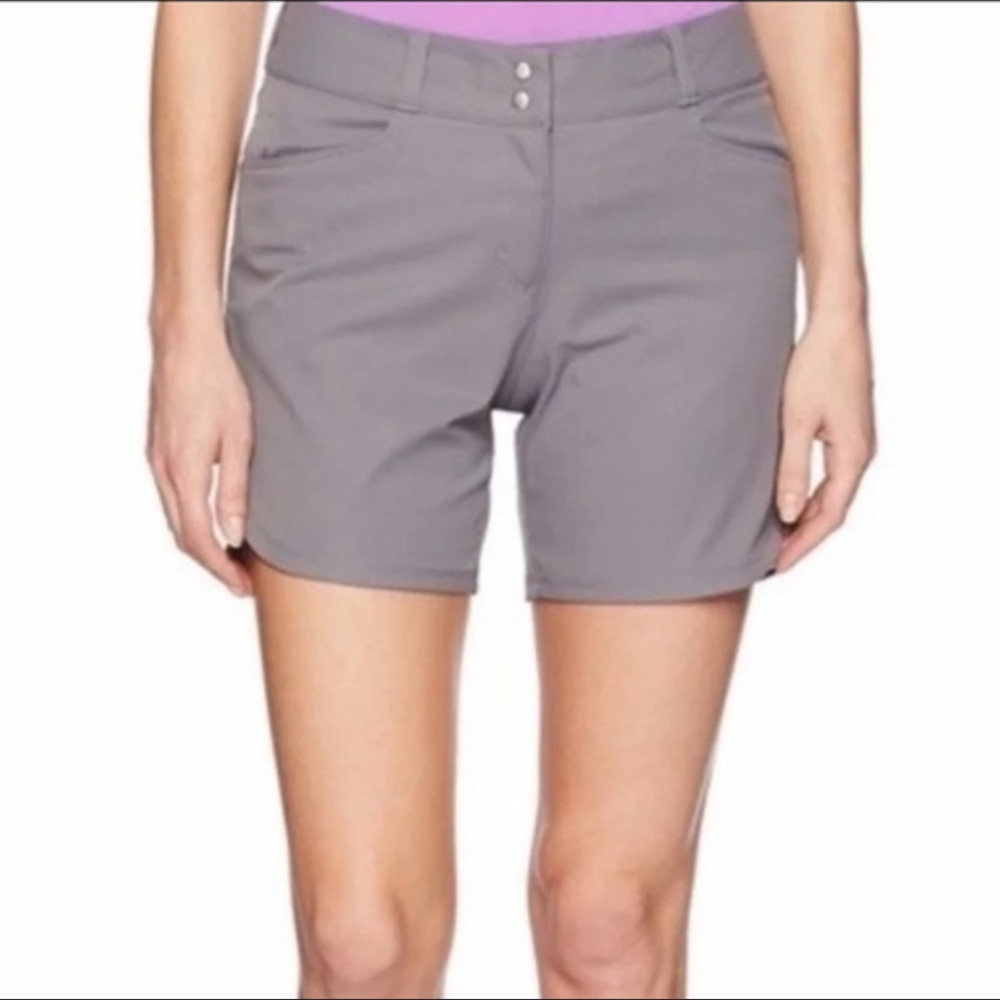 Adidas Women's Grey Shorts